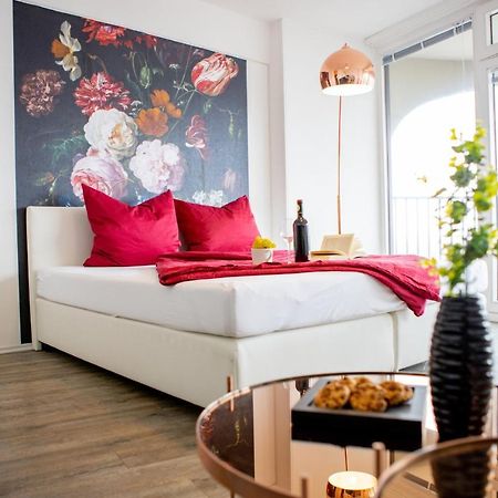 Modernes Apartment Mit Tollem Blick Ueber Die Stadt Augsbourg Extérieur photo