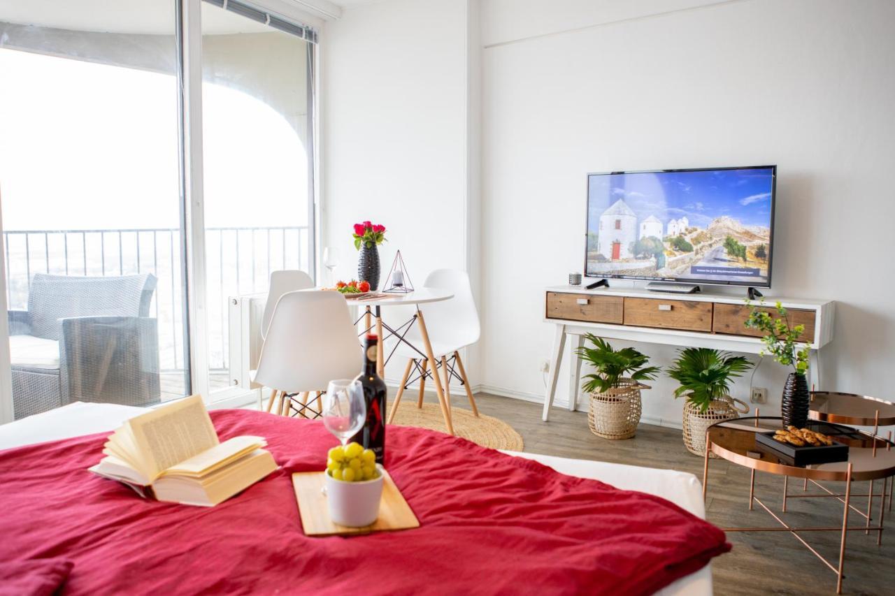 Modernes Apartment Mit Tollem Blick Ueber Die Stadt Augsbourg Extérieur photo
