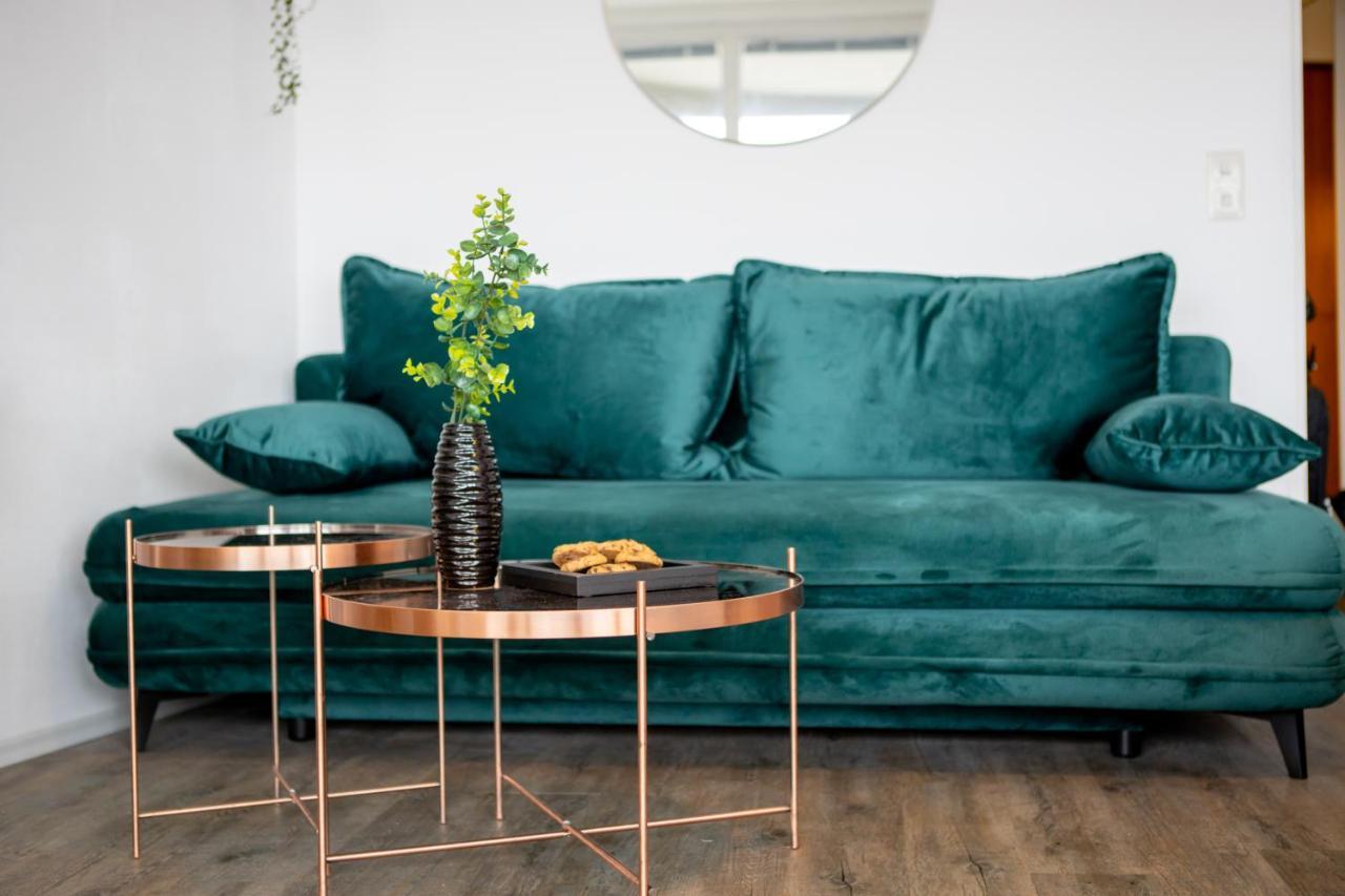 Modernes Apartment Mit Tollem Blick Ueber Die Stadt Augsbourg Extérieur photo